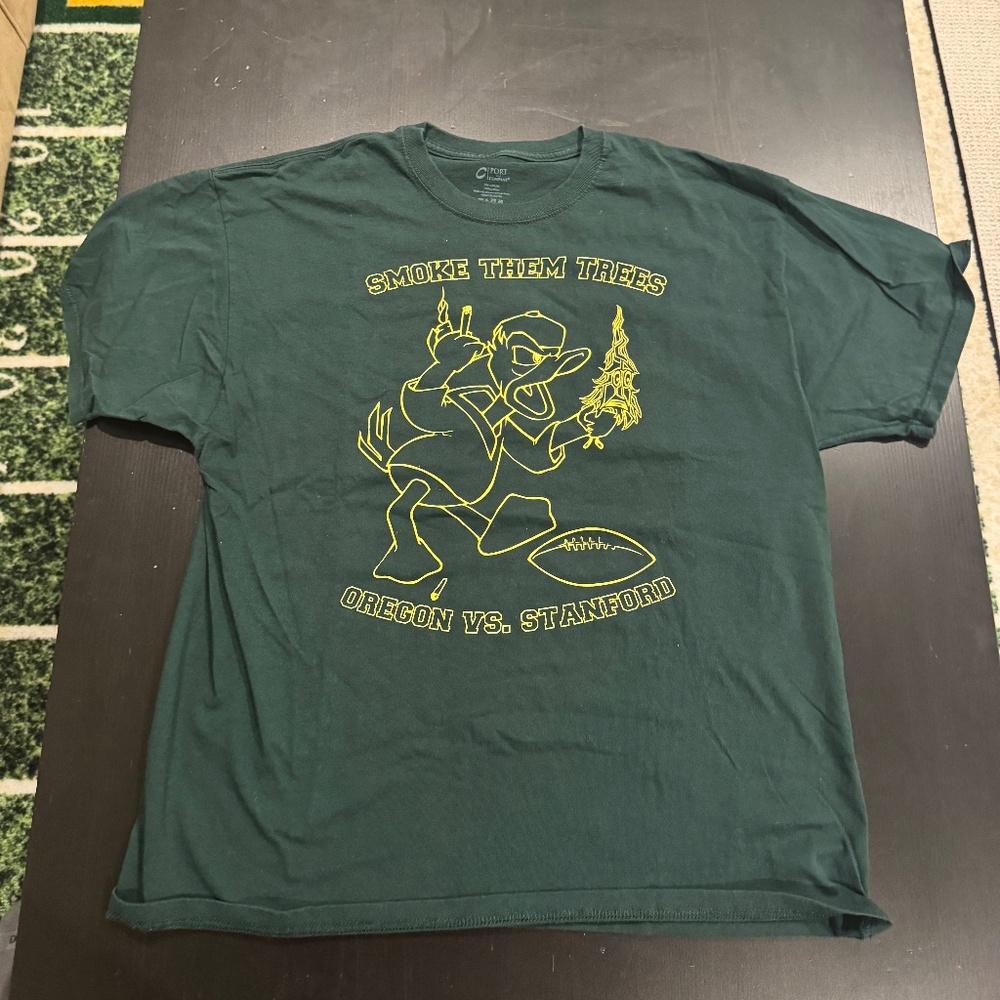 *Vintage/Rare* Oregon Ducks vs Stanford Custom T-Shirt size XL